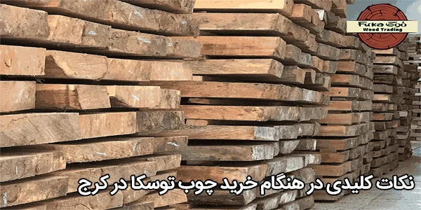 نکات کلیدی در هنگام خرید چوب توسکا در کرج